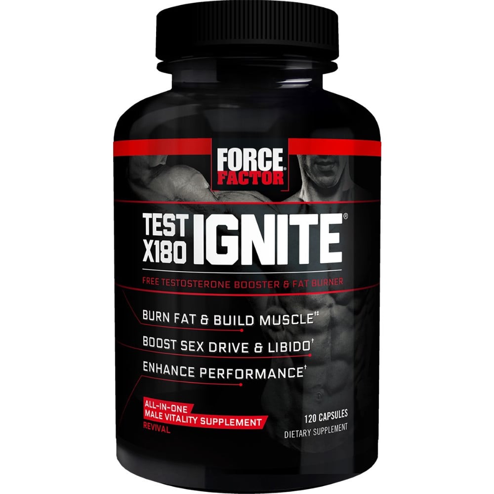 Force Factor Test X180 Ignite - 120 Capsules