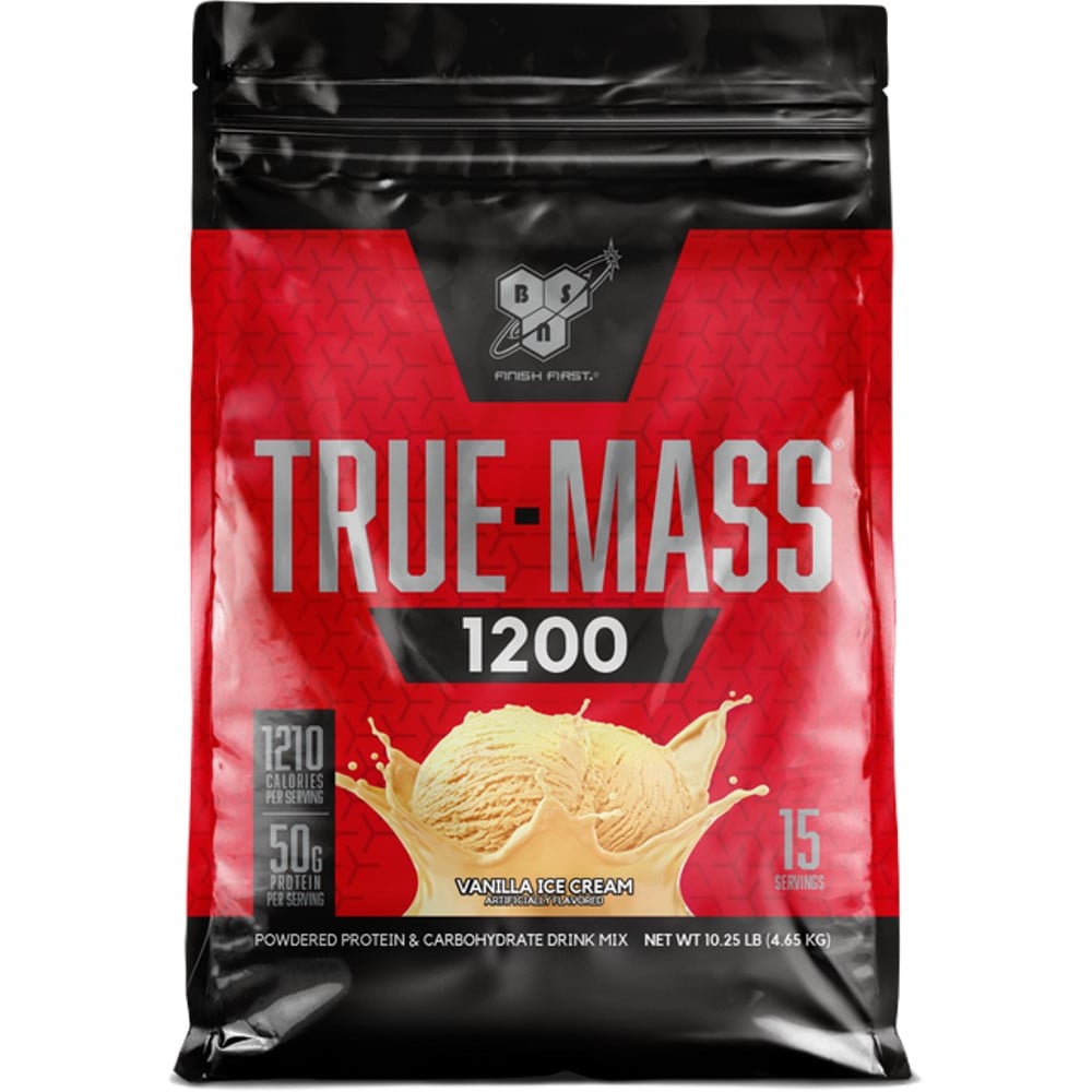 BSN True-Mass 1200 - 10.25lbs Vanilla Ice Cream