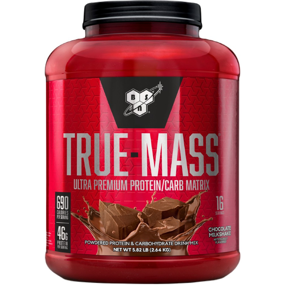 BSN True-Mass - 5.82lbs Chocolate Milk Shake