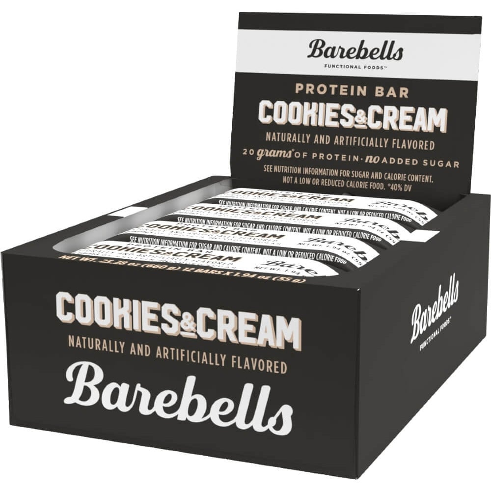 Barebells Bars - 12 Pack Cookies and Cream