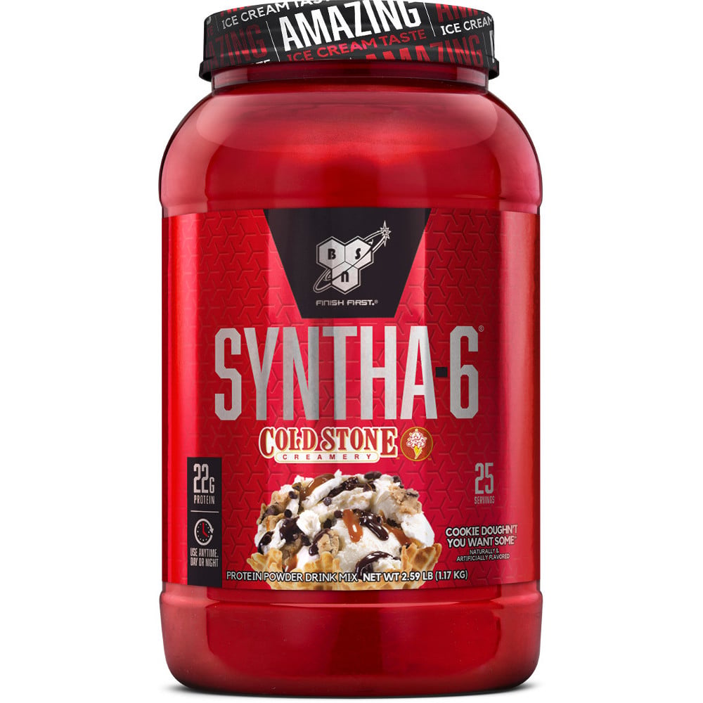 BSN Syntha-6 Cold Stone 2.59lbs Cookie Doughn't You Want Some