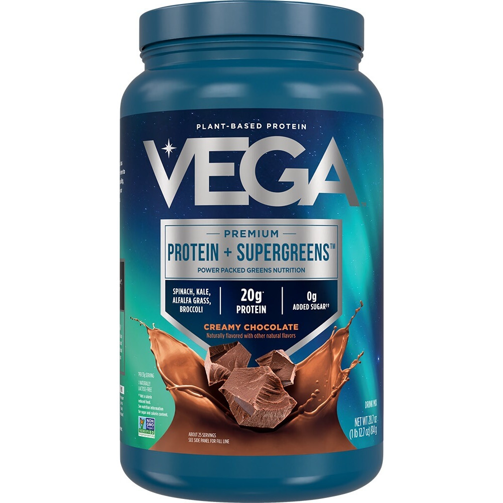 Vega Protein + Supergreens - 1.6lbs Chocolate