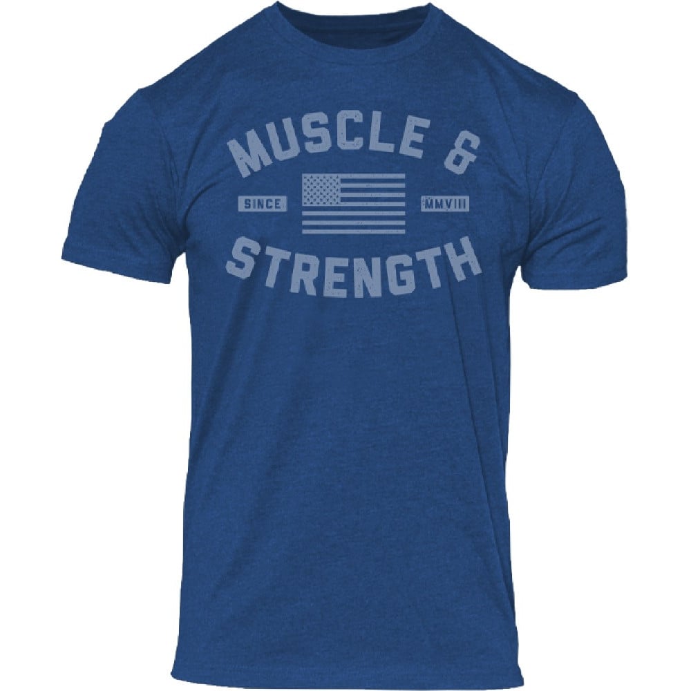 Vintage Tee - Cool Blue Heather