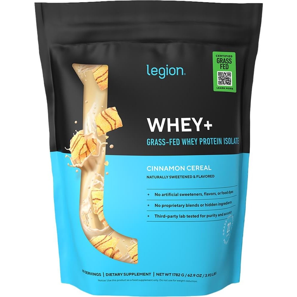 Legion Whey+ - 4lbs Cinnamon Cereal