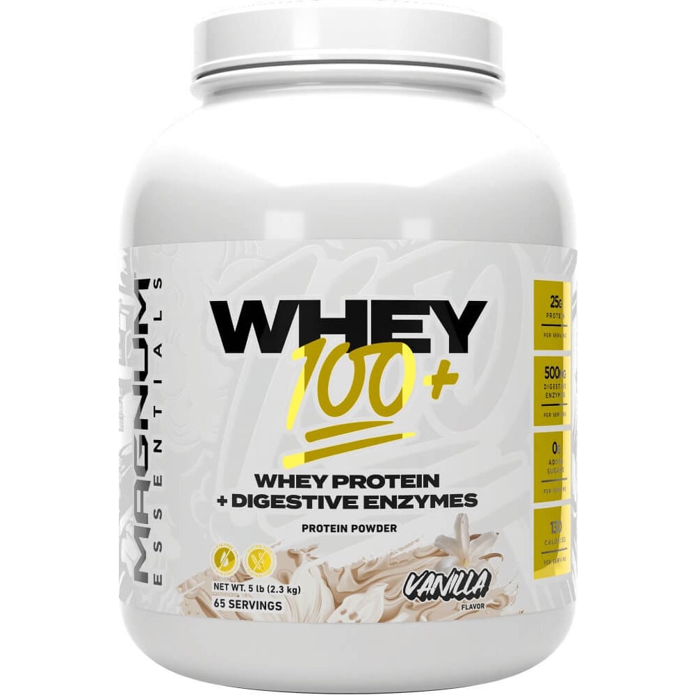 Magnum Nutraceuticals Whey 100+ - 5lbs Vanilla