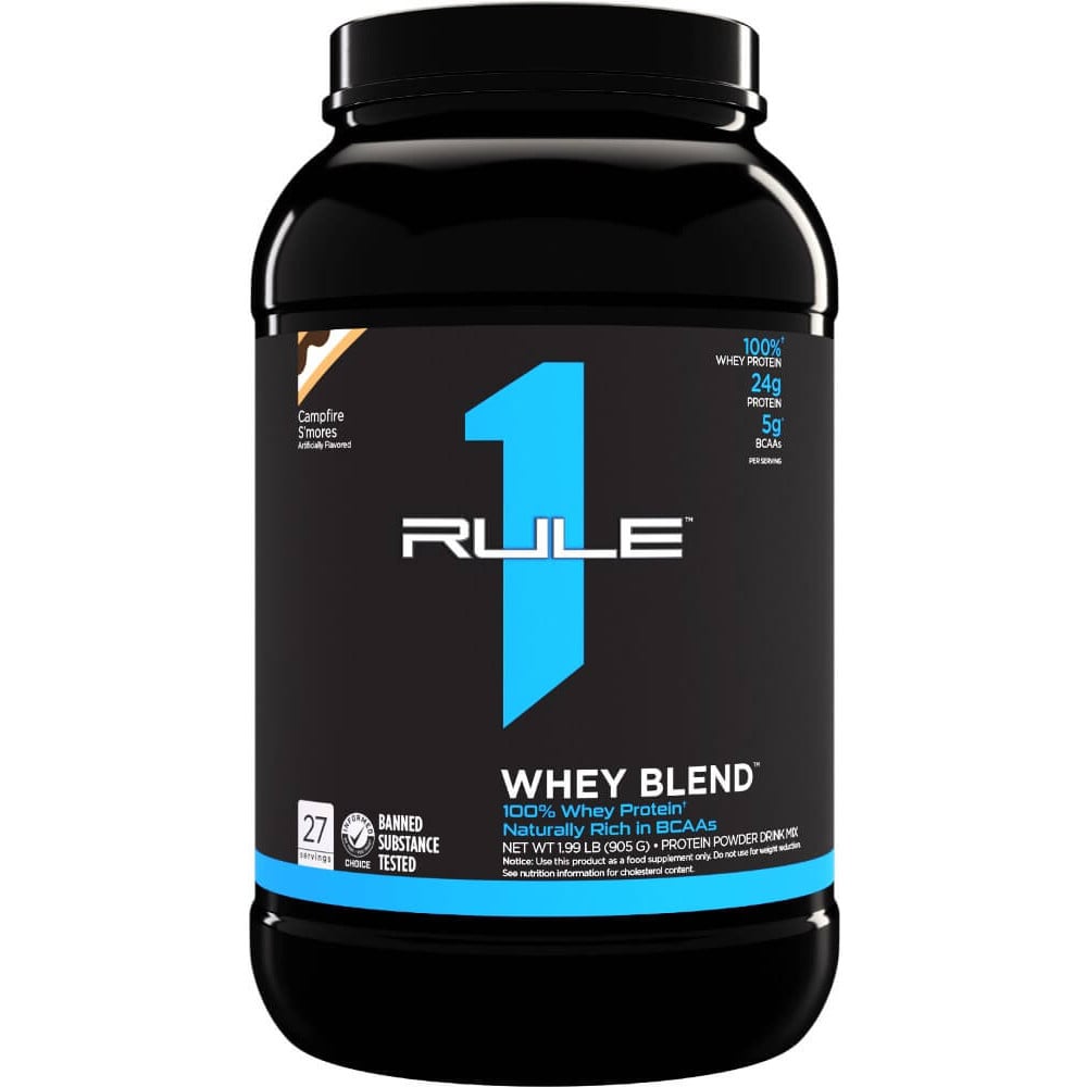 Rule 1 Proteins R1 Whey Blend - 2lbs Campfire S'mores