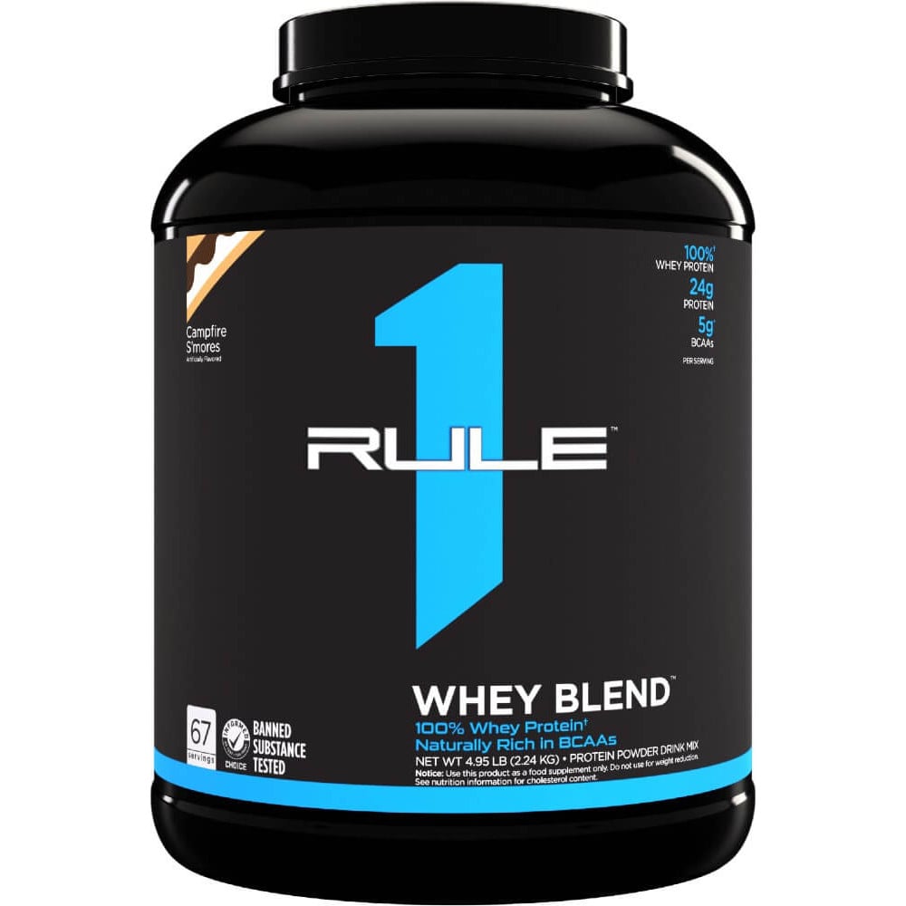 Rule 1 Proteins R1 Whey Blend - 5lbs Campfire S'mores