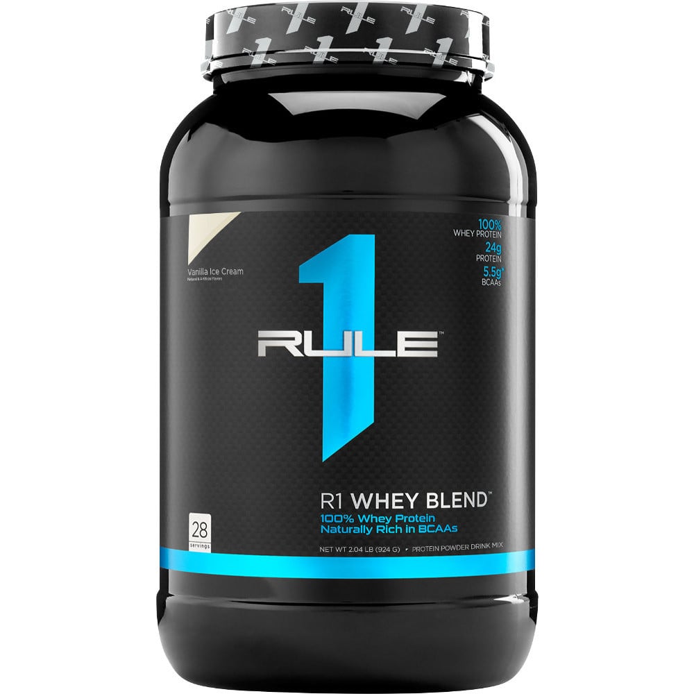 Rule 1 Proteins R1 Whey Blend 28 Servings Vanilla Ice Cream