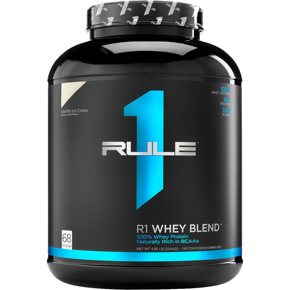 Rule 1 Proteins R1 Whey Blend 68 Servings Vanilla Ice Cream