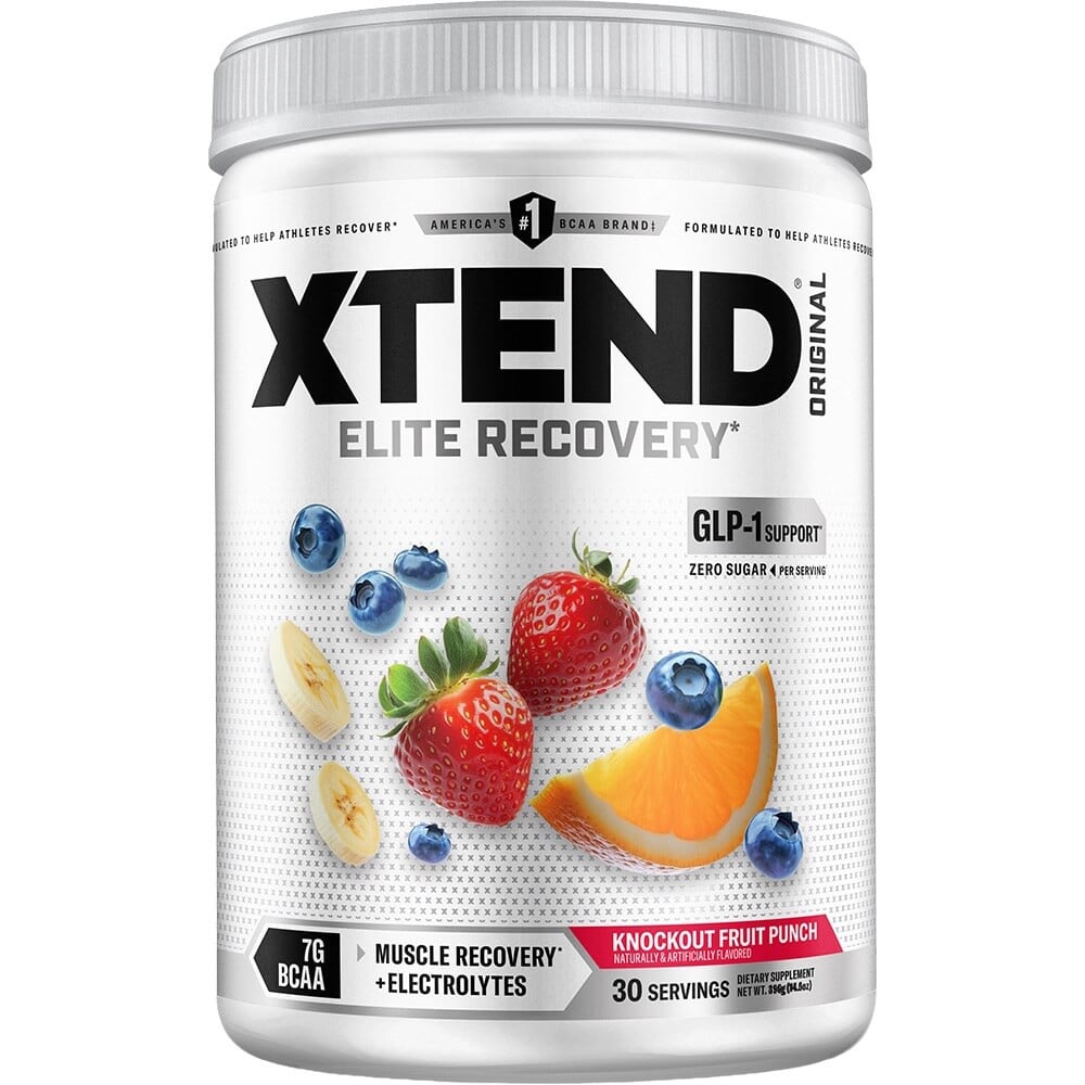 Scivation Xtend BCAA - 30 Servings Knockout Fruit Punch