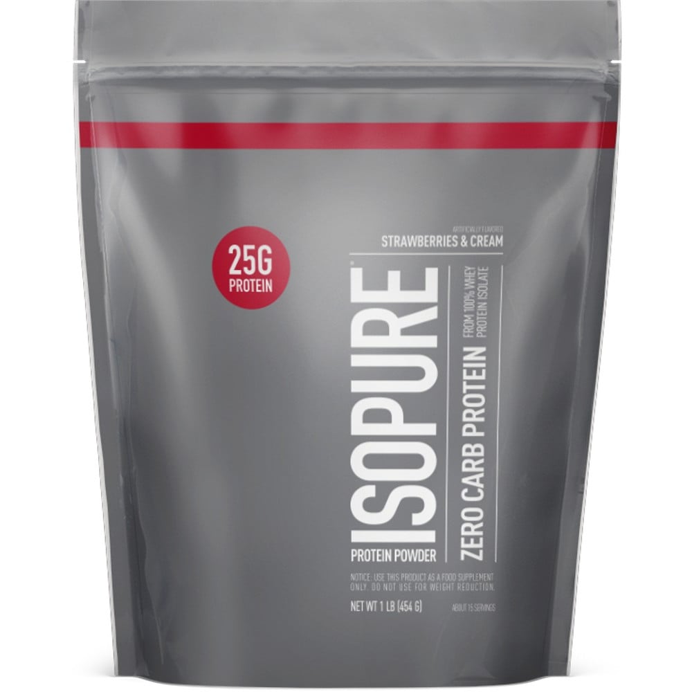 Nature's Best Isopure Zero Carb Protein - 1lb Strawberries & Cream
