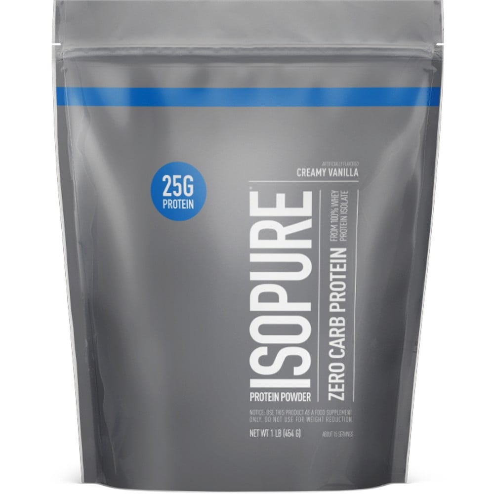 Nature's Best Isopure Zero Carb Protein - 1lb Creamy Vanilla