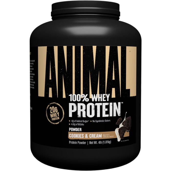 Animal 100% Whey Protein - 4lbs Cookies & Cream