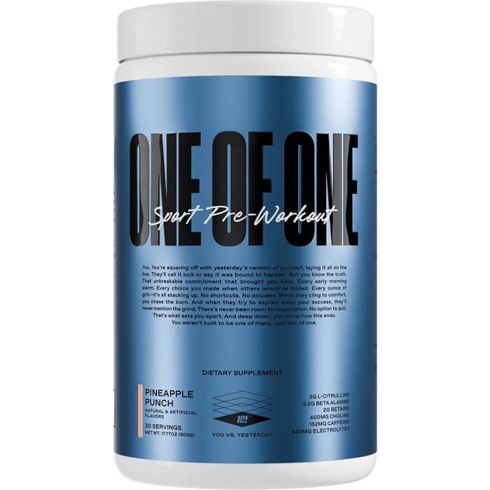 One of One Sport Pre-Workout - 30 Servings Pineapple Punch