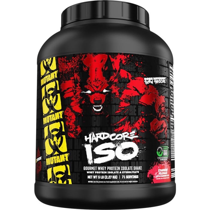 Mutant Hardcore Iso - 5lbs Strawberry Milkshake