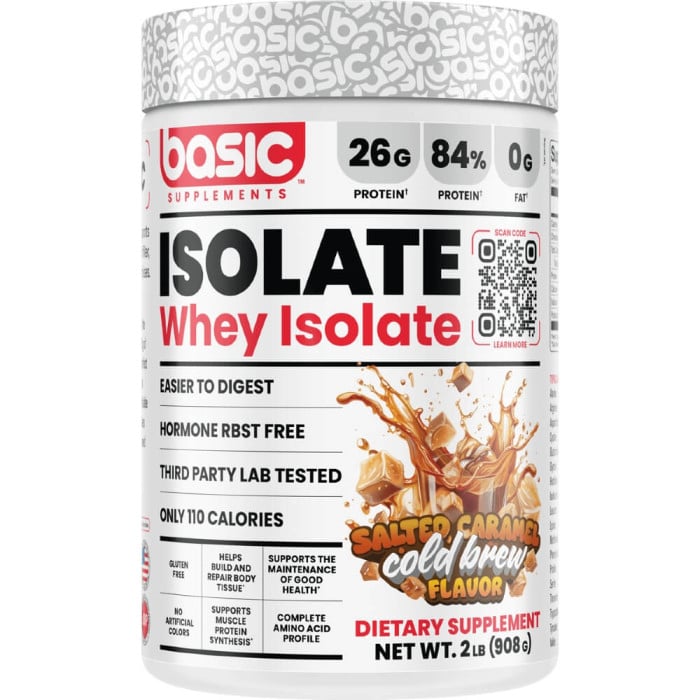 Basic Supplements Basic Isolate - 2lbs Salted Caramel Cold Brew