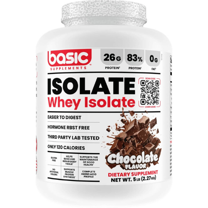Basic Supplements Basic Isolate - 5lbs Chocolate