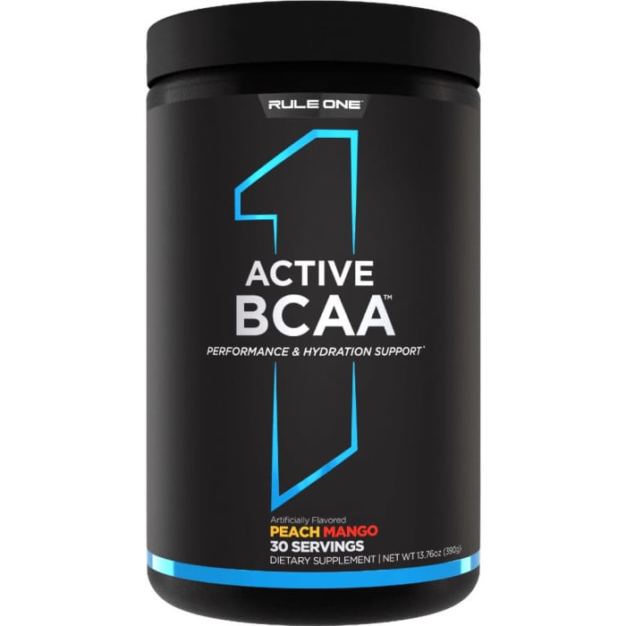 Rule 1 Active BCAA - 30 Servings Peach Mango