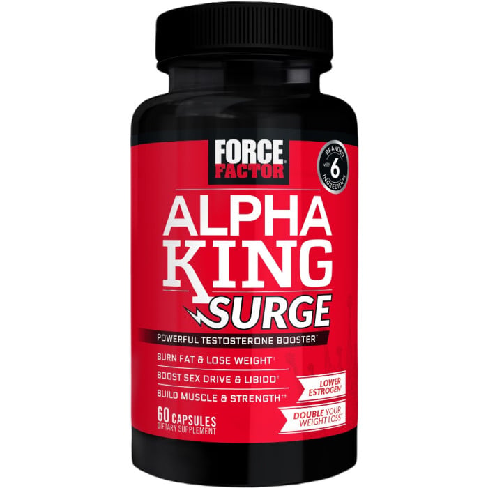 Force Factor Alpha King Surge - 60 Capsules