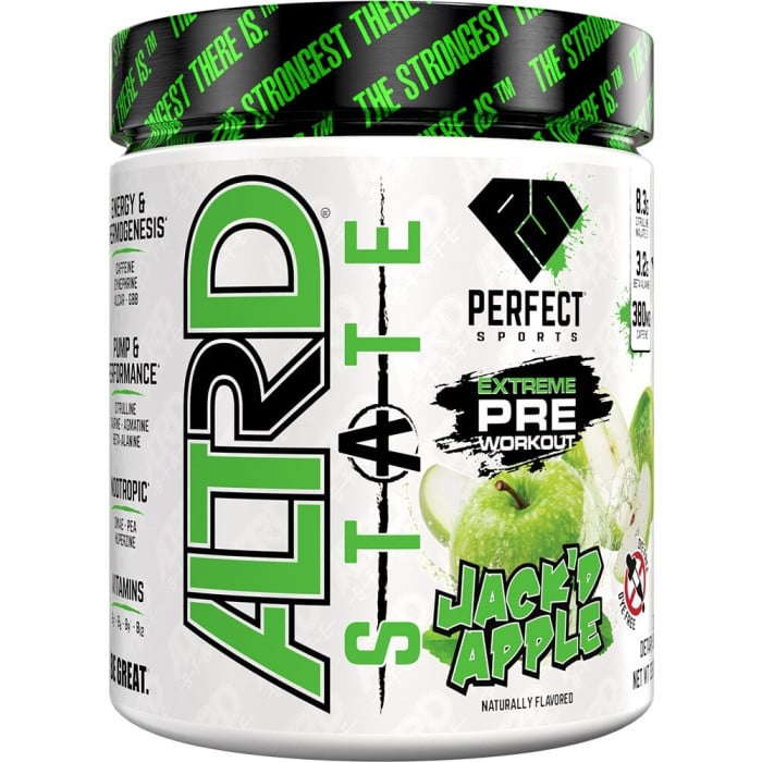 Perfect Sports Altrd State Extreme Pre-Workout - 20 Servings Jack'd Apple