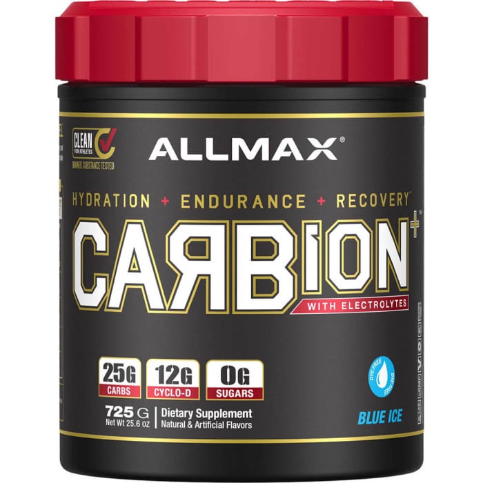  AllMax Nutrition Carbion+ with Electrolytes - 25 Servings Blue Ice