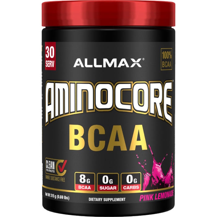 AllMAX Nutrition AminoCore 30 Servings Pink Lemonade
