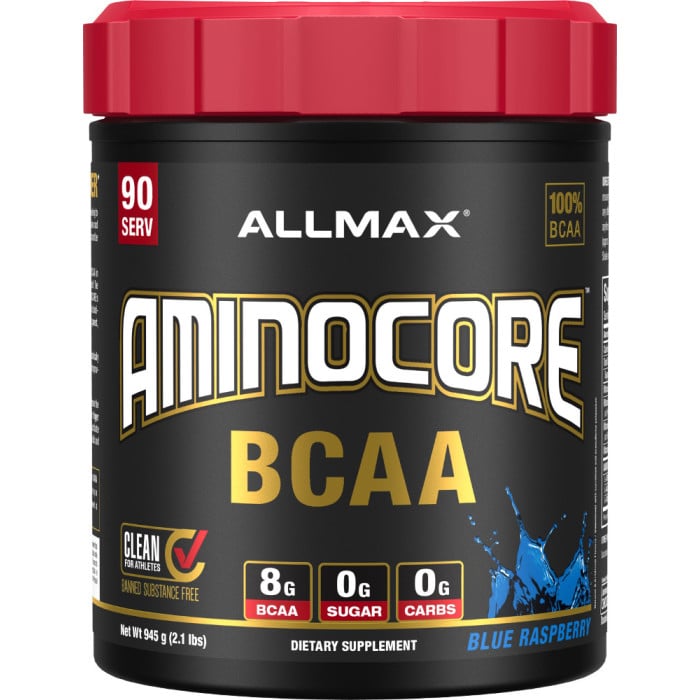 AllMAX Nutrition AminoCore 90 Servings Blue Raspberry