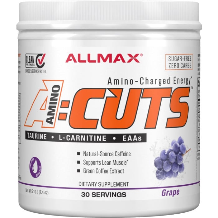 AllMax Nutrition AminoCuts - 30 Servings Grape