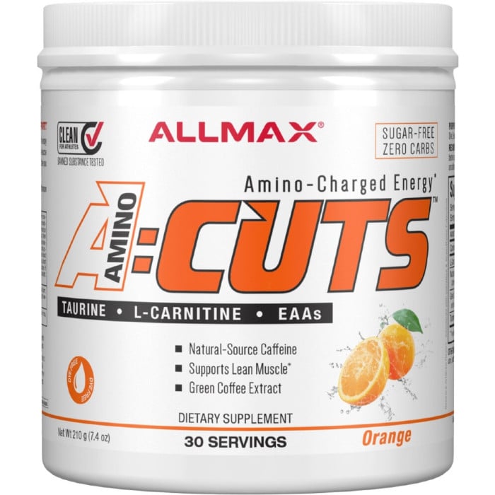 AllMax Nutrition AminoCuts - 30 Servings Orange