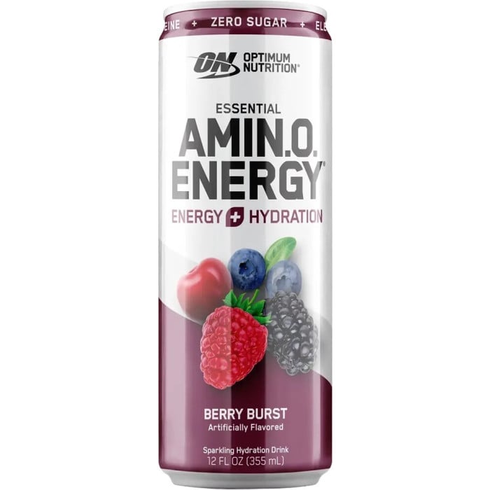 Optimum Nutrition Amino Energy Sparkling Hydration - 1 Can Berry Burst