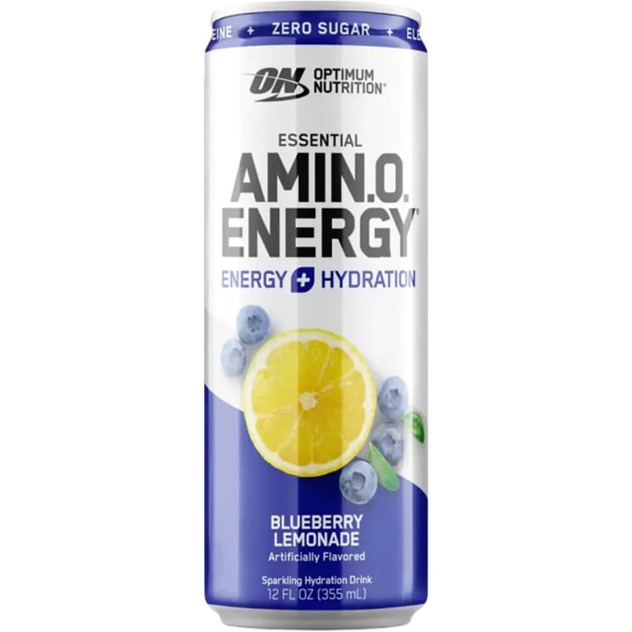 Optimum Nutrition Amino Energy Sparkling Hydration - 1 Can Blueberry Lemonade
