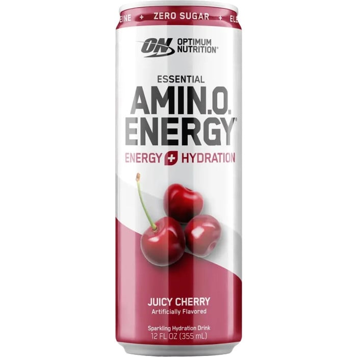 Optimum Nutrition Amino Energy Sparkling Hydration - 1 Can Juicy Cherry