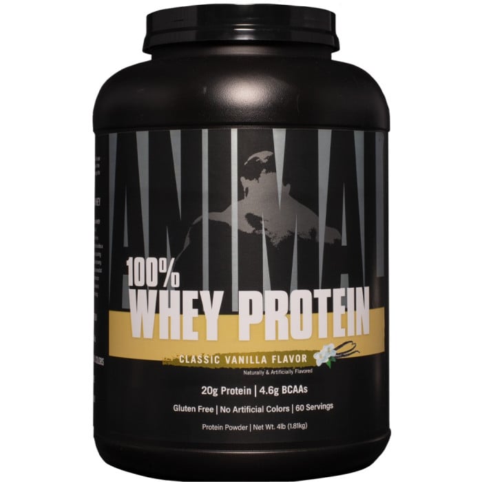 Animal 100% Whey Protein - 4lbs Vanilla