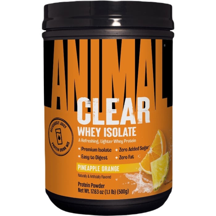 Animal Clear Whey Isolate - 1.1lb Pineapple Orange