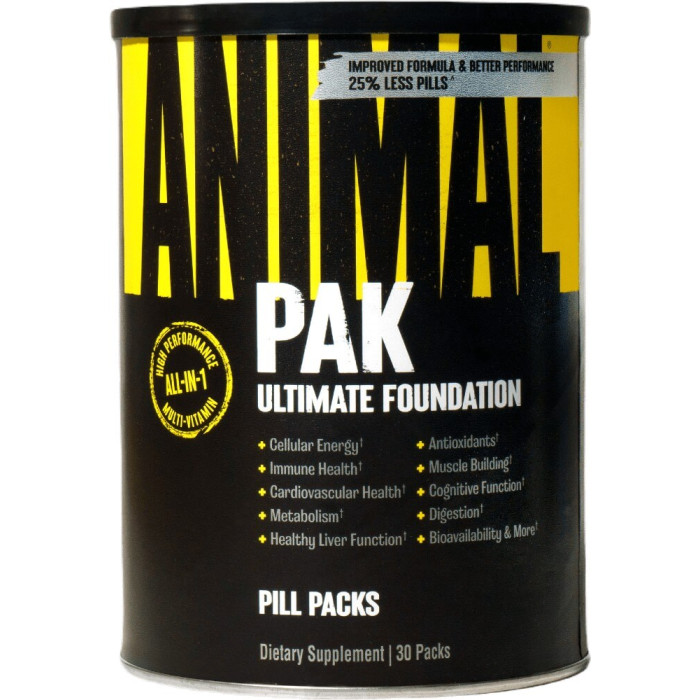 Animal Pak - 30 Packs
