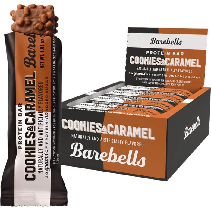 Barebells Bars - 12 Pack Cookies & Caramel