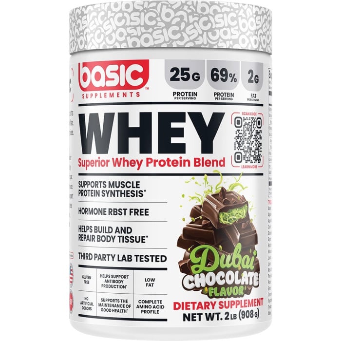 Basic Supplements Basic Whey - 2lbs Dubai Chocolate
