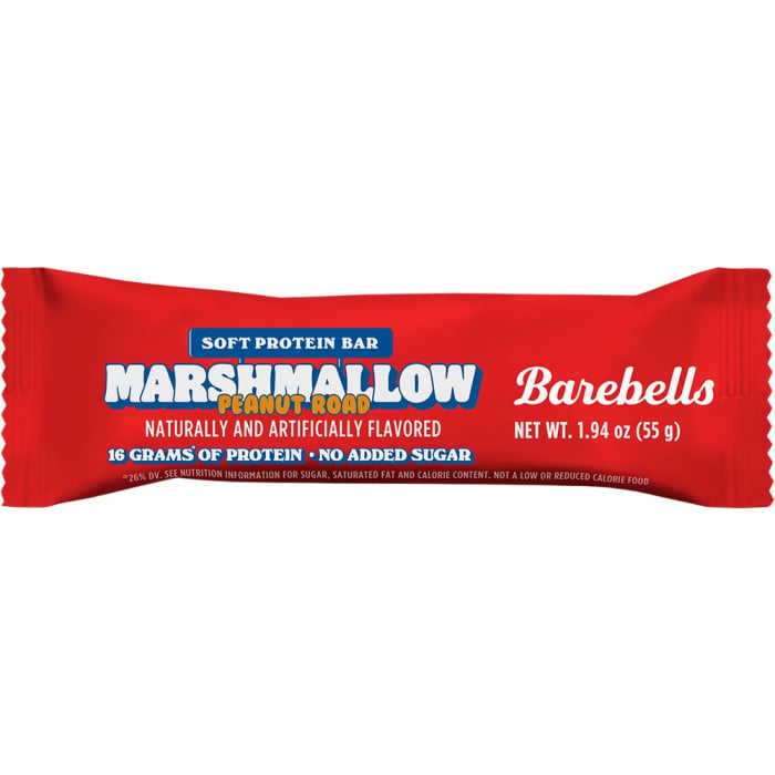 Barebells Soft Protein Bars - 1 Bar Marshmallow Peanut Road