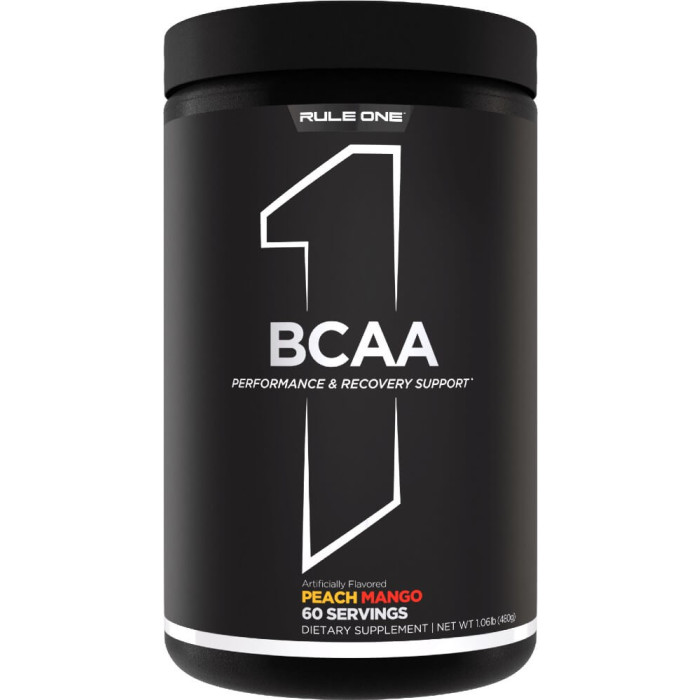 Rule 1 BCAA - 60 Servings Peach Mango