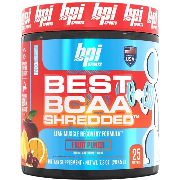 BPI Sports Best BCAA Shredded - 25 Servings Fruit Punch