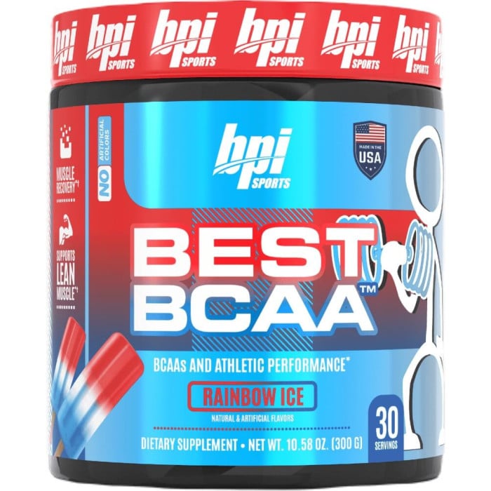 BPI Sports Best BCAA - 30 Servings Rainbow Ice