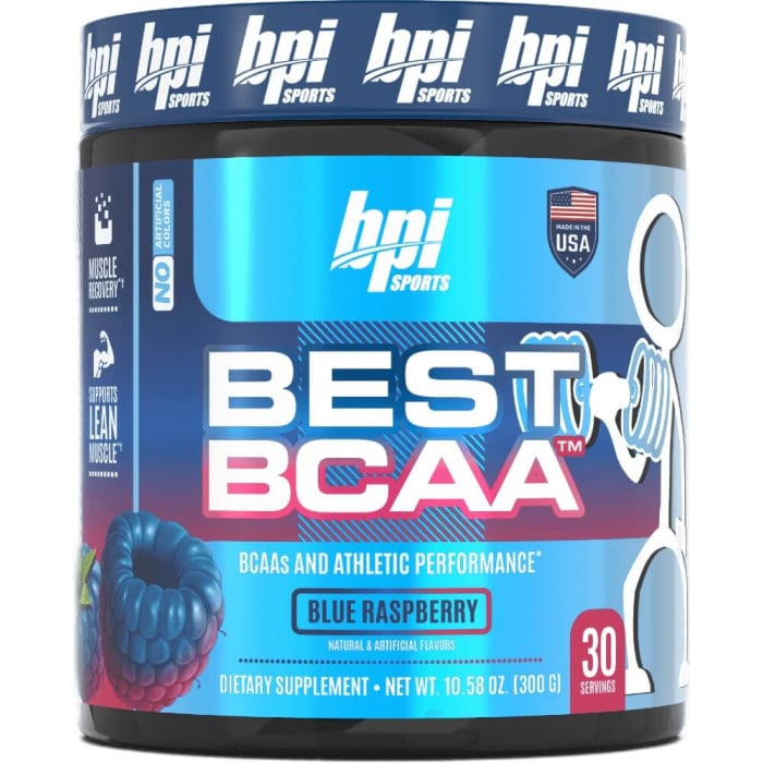 BPI Sports Best BCAA - 30 Servings Blue Raspberry