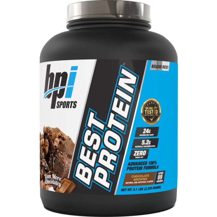 BPI Sports Best Protein 5lbs Chocolate Brownie
