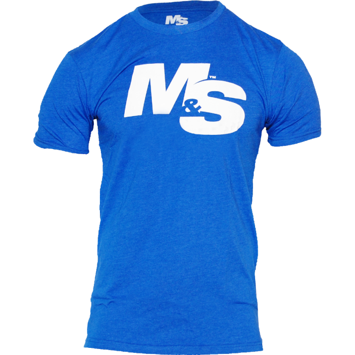 Muscle & Strength Spinal T-Shirt - Small Blue