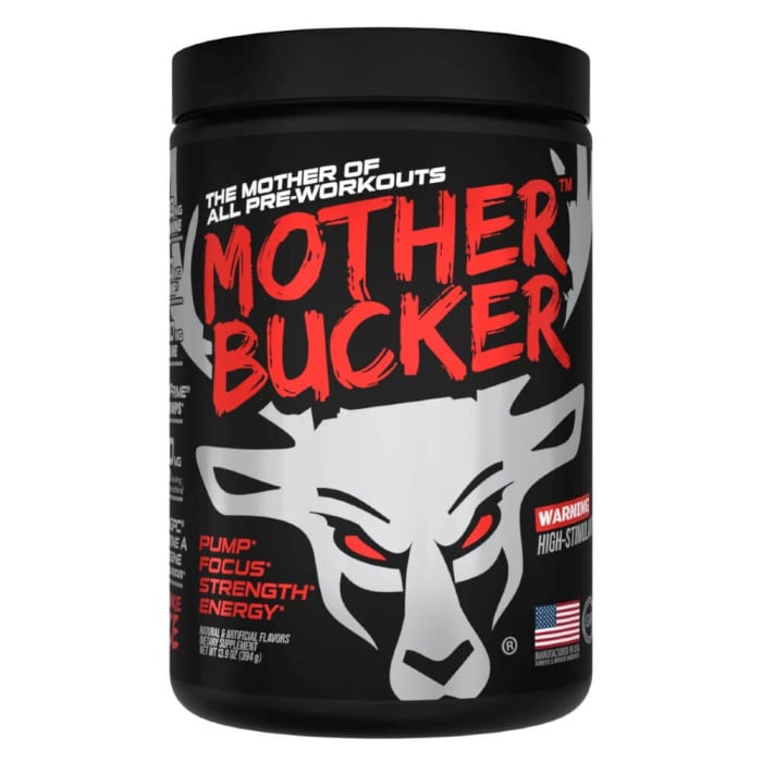 Bucked Up Mother Bucker Pre-Workout - 20 Servings Gym-Junkie Juice