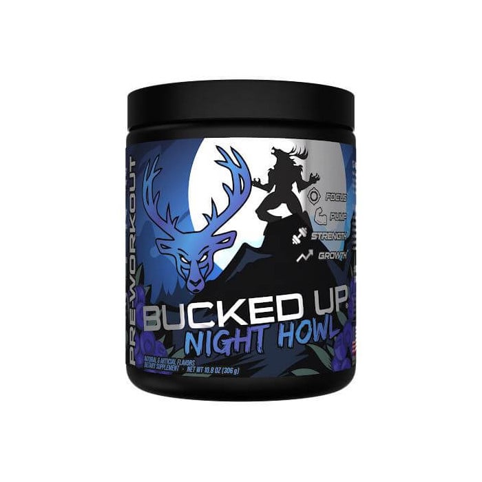 Bucked Up Pre-Workout - 30 Servings Night Howl
