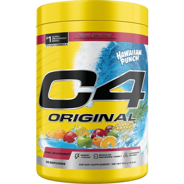 Cellucor C4 - 50 Servings Hawaiian Punch Fruit Juicy Red