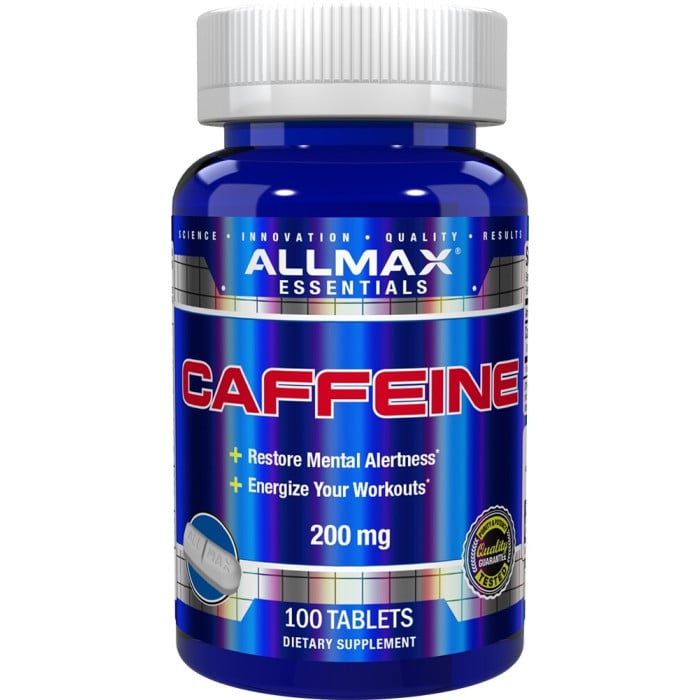 AllMax Nutrition Caffeine - 100 Tablets