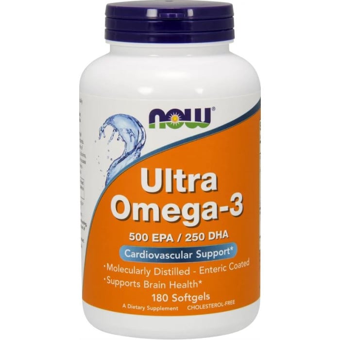 NOW Foods Ultra Omega-3 - 180 Softgels