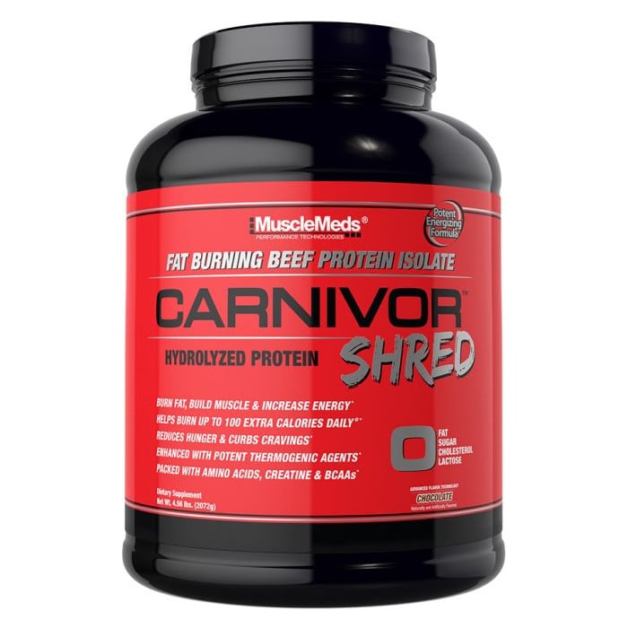 MuscleMeds Carnivor Shred 4lbs Chocolate